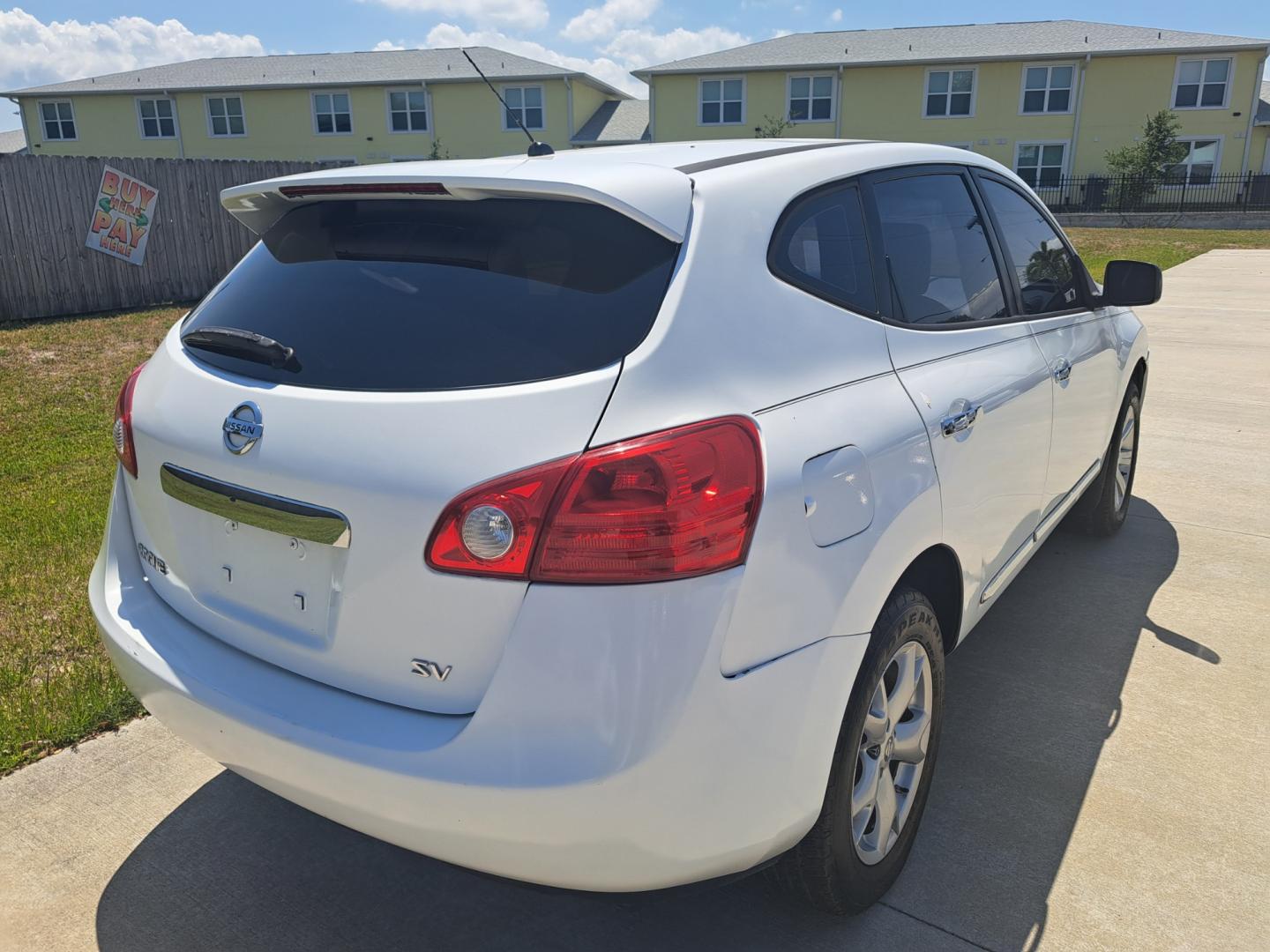 2011 White /BLACK Nissan Rogue (JN8AS5MV7BW) , located at 1181 Aurora Rd, Melbourne, FL, 32935, (321) 241-1100, 28.132914, -80.639175 - Photo#2